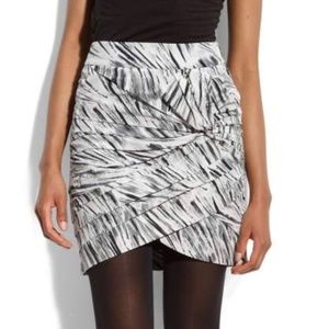 Leifsdottir Anthropologie Lightspeed Faille Skirt
